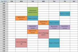 Blank College Class Schedule Template Class Schedule Template Class Schedule College Homeschool Schedule Template