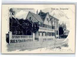 Der markt findet traditionsgemäß am 1.augustwochenende im innenhof und garten/park von haus bachem und rum. Koenigswinter Restaurant Bellinghausen X Koenigswinter Rhein Sieg Kreis Lkr Nr Cx28754 Oldthing Ansichtskarten Nordrhein Westfalen