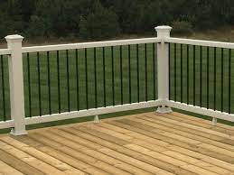 trex select railing with aluminum balusters and pressure treated deck boards outdoor decor treated deck boards pressure treated deck boards