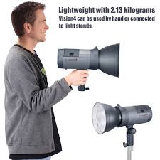 Neewer 600w Battery Powered Outdoor Studio Flash Strobe Lighting Kit 2 Vision4 Monolight With 2 4g System 2 Translucent White Umbrella 2 Rectangular Softbox For Video Shooting Location Photography Neewer Photographic Equipment And Accessories