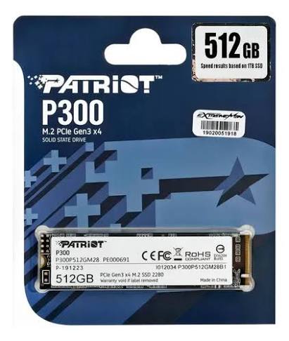 Ssd M.2 Patriot 512Gb