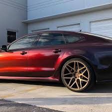 Cars.com — choosing the color of your new car is often one of the most important parts of the related: Audi Rs7 With Color Shifting Red To Black Finish Looks Stunning