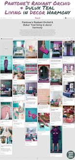 Pantone S Radiant Orchid Dulux Teal Living In Decor Harmony Dulux Radiant Orchid Pantone