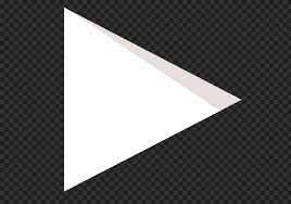 Hd Youtube Yt White Triangle Symbol Play Icon Png In 2021 Triangle Symbol Symbols Triangle