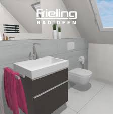 Das Bad Mit Dachschrage Ansicht Waschbecken Und Wand Wc Tageslicht Im Badezimmer Badidee Bad Mit Dachschrage Wand Wc Waschbecken