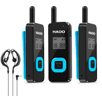 Amazon.com: Mini Walkie Talkies with Earpieces, Portable Two ...