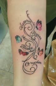 Tattoos might not be for everyone, but they can be a special way to honor something or someone that means a lot to you. Kids Name Tattoo In 2021 Tattoos For Kids Tattoos For Daughters Tattoos With Kids Names