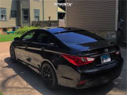 There has never been an easier or more complete wheel search available on any other website. 2014 Hyundai Sonata Gls With 19x8 5 Rohana Rfx10 And Continental 235x40 On Stock Suspension 841008 Fitment Industries