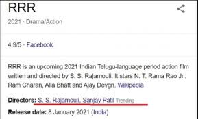 Ram charan, junior n.t.r., alia bhatt and others. Rrr Rajamouli And Crew Of The Film Get A Shock From Google Pic Inside Ibtimes India
