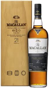 Garnet Wines Liquors Macallan Fine Oak Scotch Single Malt 21 Year