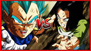 Super Saiyan Blue Vegeta Vs Android 17 (Dragon Ball Super Debate) - YouTube
