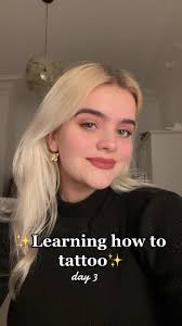 Day 3 of learning 🤓 #tattoobeginner #tattoo #foryou #fyp #fy