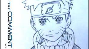 Dessin de Naruto (comment dessiner un personnage de manga) - YouTube