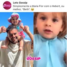 Amizade de milhões! Hebert é melhor amigo da Virgínia e agora se tornou  também melhor amigo da Maria Flor! 🌸 , A relação deles é muito fofa, ela  falando “Beth”, é demais! 🤏🏼 , Acompanham eles? , (📸 ...