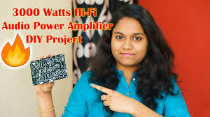 12v to 24v dc converter power supply circuit diagram. 3000 Watts Hi Fi Audio Power Amplifier Diy Project Youtube