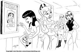 Browse your favorite printable archie coloring pages category to color and print and make your own archie coloring book. Betty And Veronica Reinterpreted Girls Gone Geek