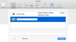 There you'll find a section that says autofill. How To Add Credit Card Information To Icloud Keychain
