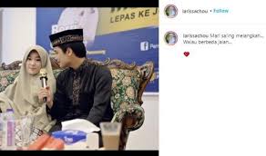 Alvin muhammad faiz, the first son of kh muhammad arifin ilham married with larissa chou. Dituding Bakal Poligami Istri Alvin Faiz Beri Jawaban Menohok Matamata Com