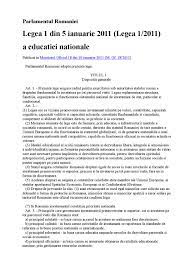 Asta, potrivit articolului 356 din legea. Legea Educatiei By Dementu Dekartier Issuu