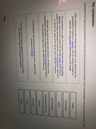 While the plant cell resembles rectangular shape and. The Cytoskeleton Complete The Following Statements To Chegg Com