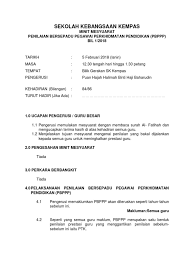 Borang penilaian kendiri pbppp 2016 1 2 xls xlsx. Borang Penilaian Kendiri Pbppp 2019