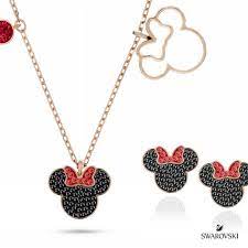 Pay Homage To An Iconic Disney Character With This Minnie Mouse Necklace By Swarovski Shop The Full Collection At Shopdisney Co Uk Or Swarovski