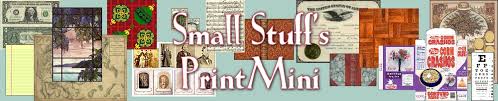 Td7151 this template includes cutouts for assorted furniture and decor symbols: Small Stuff S Printmini Printable Dollhouse Miniatures Printies