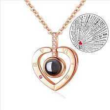 Inf Way I Love You Necklace 100 Languages Projection On Round Onyx Pendant Loving Memory Collarbone Necklace 1 Pcs Necklaces J Necklace Jewelry Shoe Jewelry