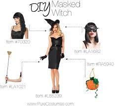 Wear a flowing skirt and top and matching wings to complete the ensemble. Diy Halloween Masquerade Costumes