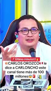 Carlos Orozco vs Carloncho: La Polémica Responde de Katy Saenz