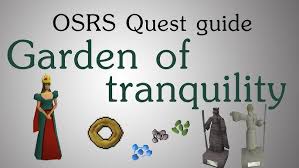 The fastest way to 99 with expensive tree runs but also welfare methods which still can gain you up to 550k experience per week! Osrs Garden Of Tranquility Quest Guide Youtube