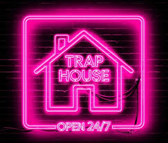Download and use 30,000+ desktop wallpaper aesthetic stock photos for free. Trap House By Glowinup Shop Neon Art Print Neon Wall Art Pink Neon Wallpaper