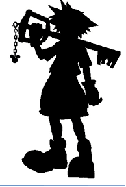 Silhouette Png 541 801 Disney Silhouettes Kingdom Hearts Silhouette