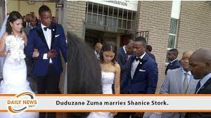 He married his first wife gertrude sizakele khumalo (makhumalo) in 1973, they have no children. Duduzane Zuma Marries Shanice Stork Youtube