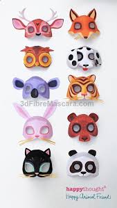 23 01 2018 24 tolle tiermasken aus papptellern basteln. Fantastic Printable Animal Masks By Happythought Bear Bunny Cat Dog Fox Koala Owl Knutselen Met Papieren Borden Dierenknutsels Knutselen Voor Kinderen