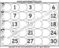 numbers 1 30 free printable worksheets worksheetfun
