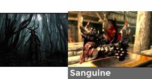 Sanguine Which Daedric Prince Are You Skyrim Engracado Skyrim Engracado