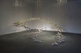 Marnie Bettridge Mfa 12 Dispatch Ceramic Moss Cotton Sand Installation At Working Method Contemporary Gallery Master Of Fine Arts Art Programs Art