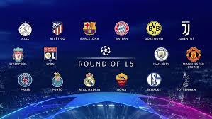 Uefa Champions League Round Of 16 Draws United Liverpool Get Blockbuster Matchups