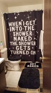 Amazon's choice for bathroom shower ideas. Pin By Lea Bratton On Funny Quotes Funny Shower Curtains Funny Bathroom Decor Shower Humor