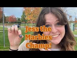 Jess Thompson the Marble Champion