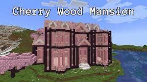 Minecraft | How to Build a Cherry Wood Mansion [1.20] - YouTube