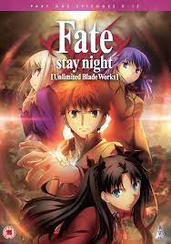 Something tells me that if anything, i wish i watched the original fate first because now i'm spoiled by the eye candy of this route! Fate Stay Night Unlimited Bladeworks Pt1 Dvd Amazon De Dvd Blu Ray