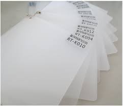 Pmma Light Diffuser Sheet Diffusion Panel