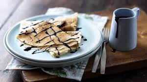 Classic Pancakes With Chocolate Sauce Recipe Recipe Bbc Good Food Recipes Bbc Good Food Pancakes Chocolate Sauce Recipes