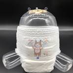 Baby Care Product Grade B Ultra-Thin Pull -up Type Disposable Baby Diaper  with Cartoon design Frontal Tape