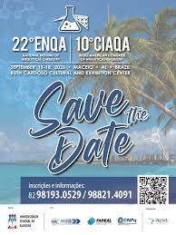 A data mais esperada para os amantes da Química Analítica! Já podem começar os preparativos e anotar na agenda, porque já temos a data para o 22 Encontro Nacional de Química Analítica.