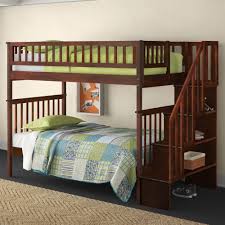 Brand new made in canada 4 pc youth bedroom set available in 3 different style and finish made with canadian engineered wood was: Rustic Kids Beds You Ll Love In 2021 Wayfair