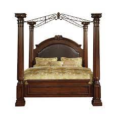 This set combines classic character with a relaxed elegance for any bedroom style. Astoria Grand Payne Upholstered Canopy Bed Reviews Wayfair Queen Canopy Bed Canopy Bedroom Sets King Size Bedroom Sets