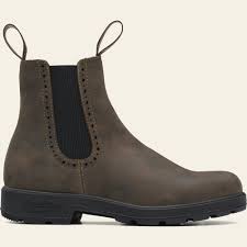 Smart and chic women's chelsea boots in suede & leather make for a luxurious finishing touch to your attire this season. Rustic Brown Premium Leather High Top Boots Women S Style 1351 Blundstone Usa